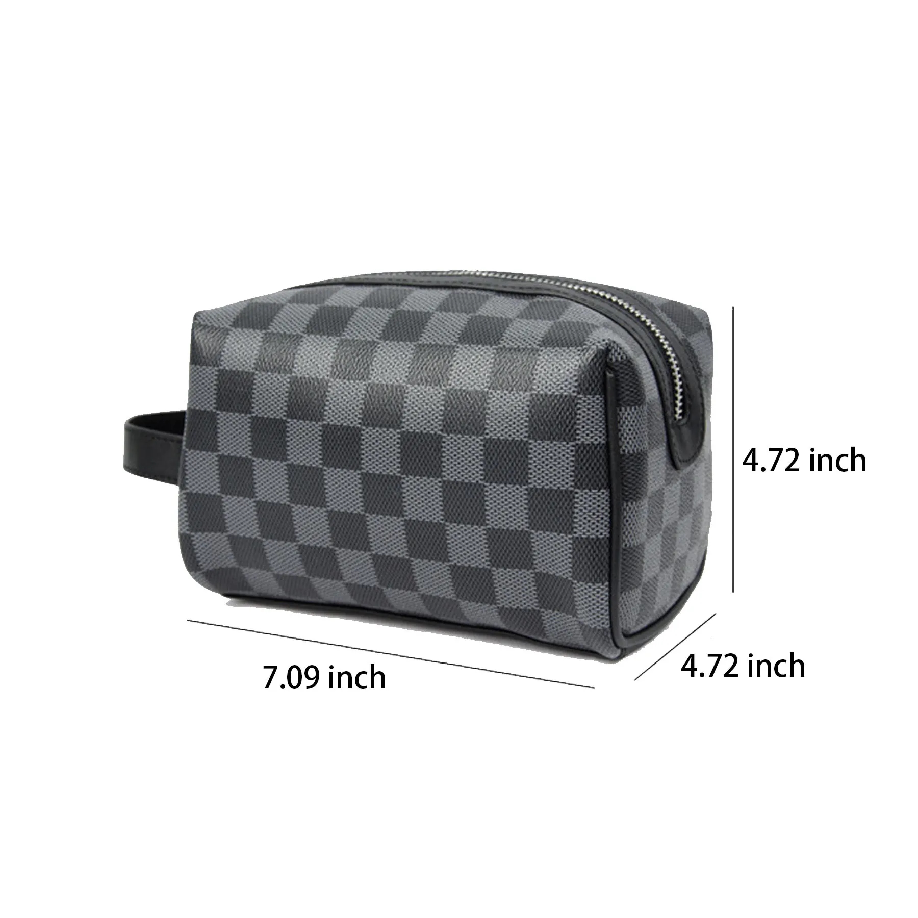 Checkered Cosmetic Bag 4