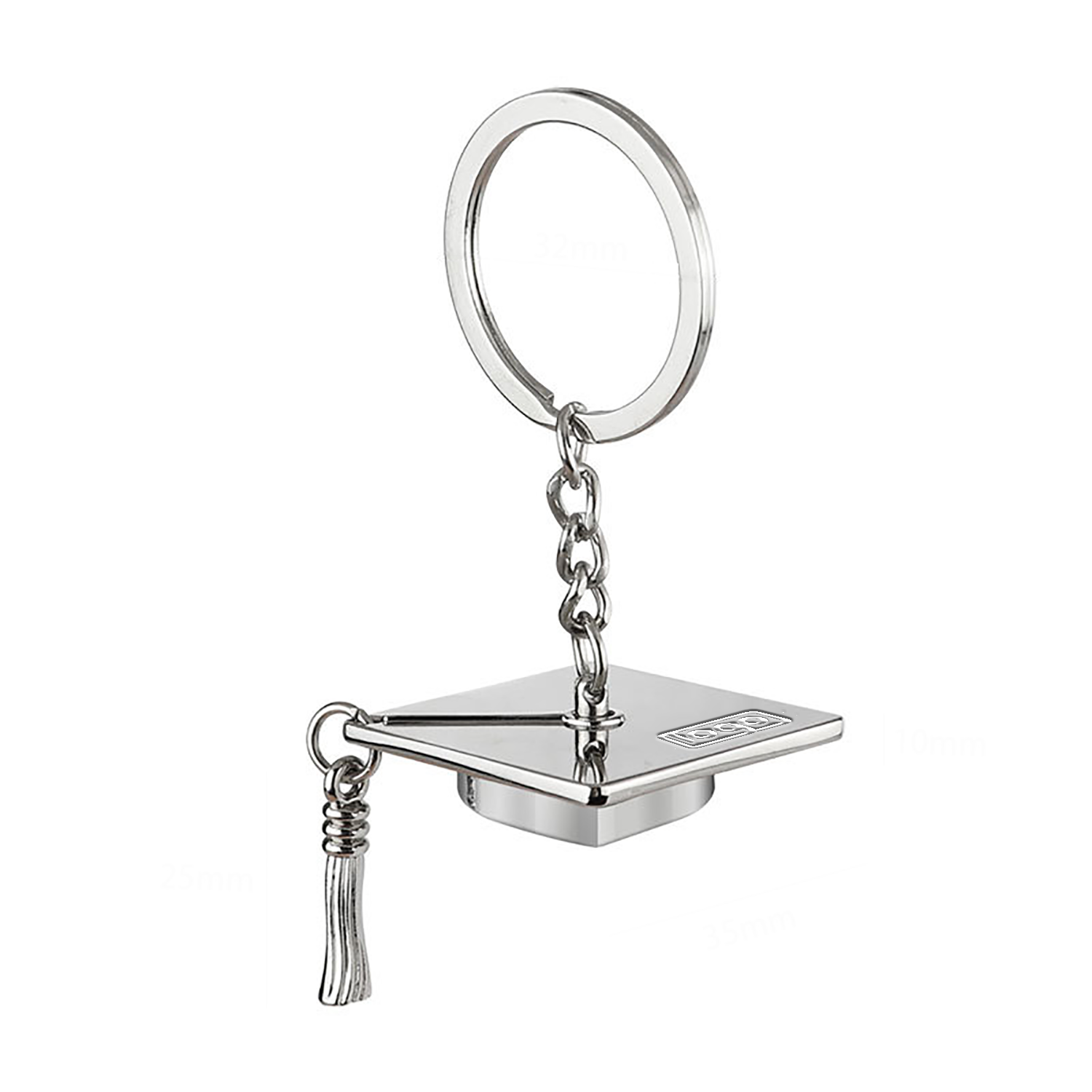 Graduation Cap Keychain 3