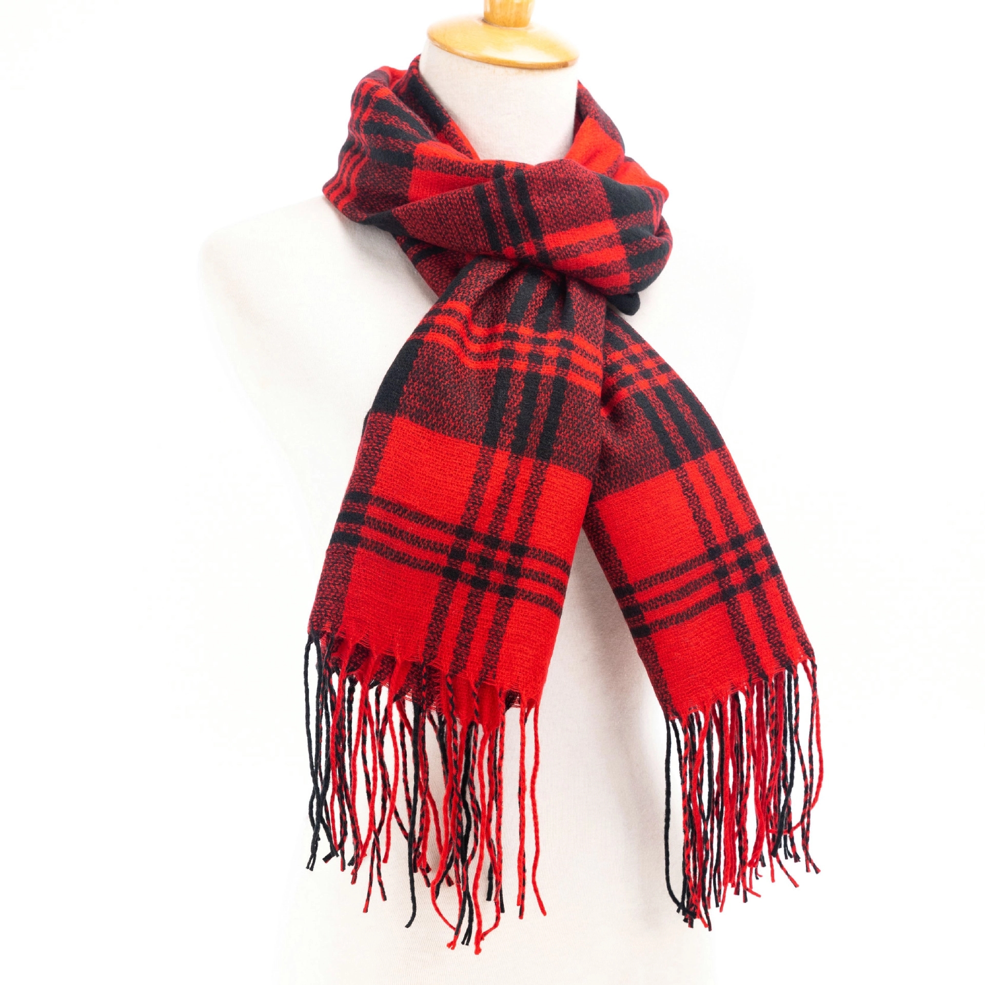 Winter Plaid Scarf 2