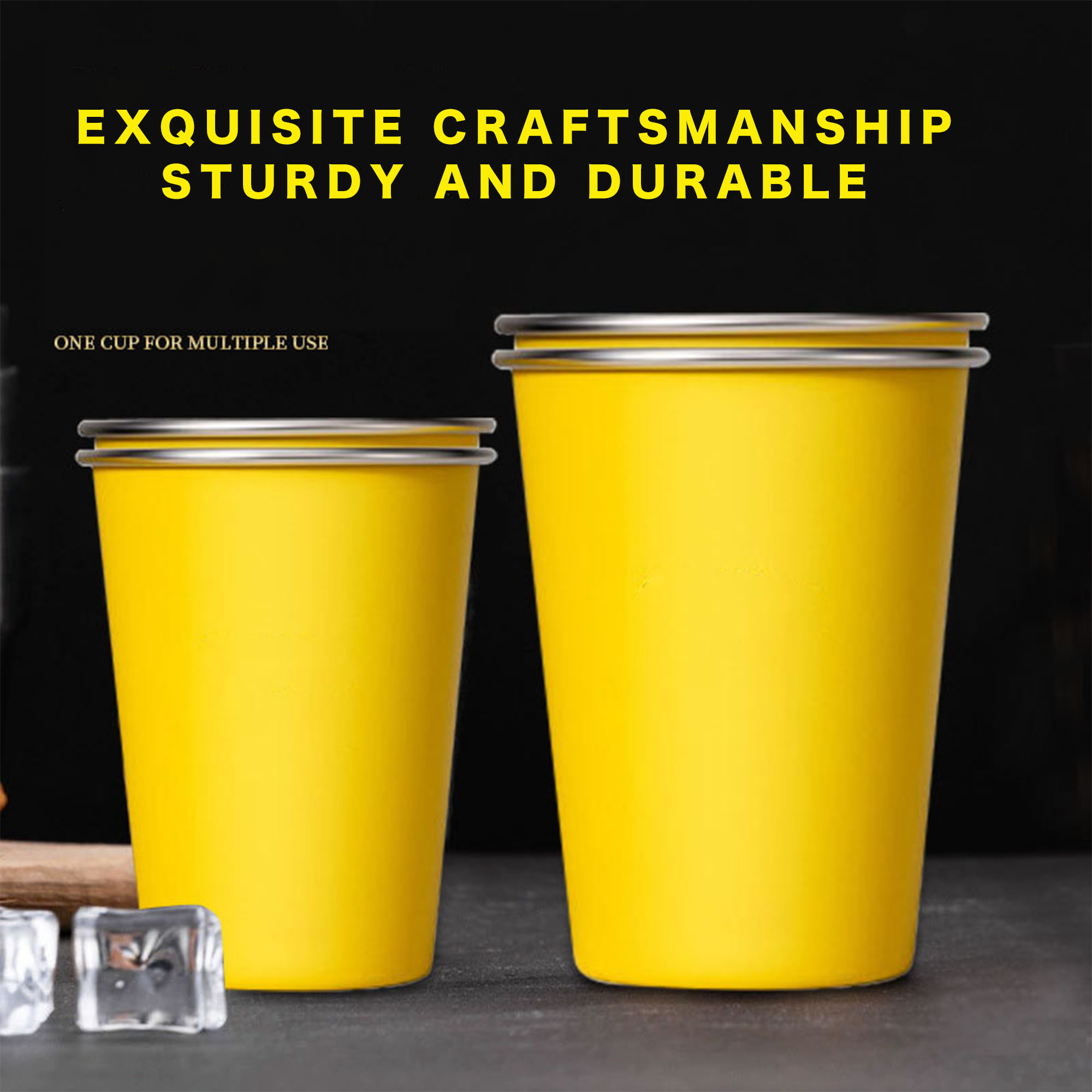 High Aesthetic Stainless Steel Water Cup 4