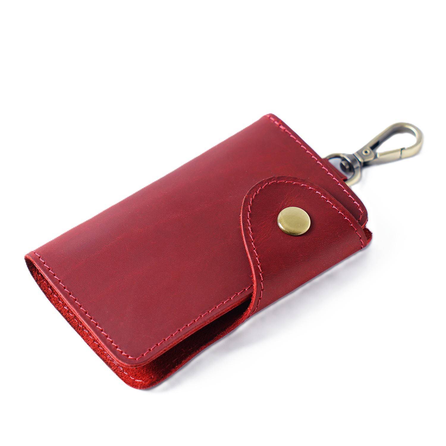 Genuine Leather Waist Key Holder Pouch 7