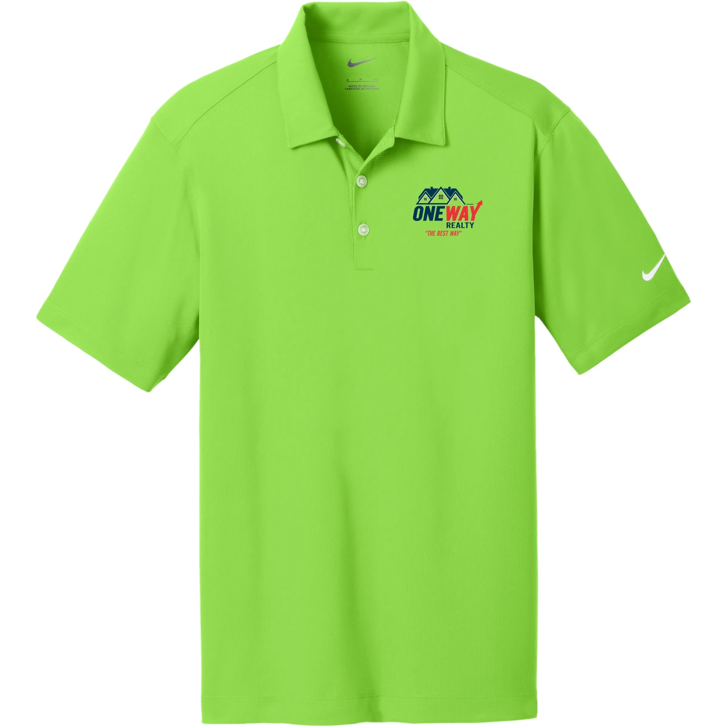 NIKE(R) DRI-FIT VERTICAL MESH POLO