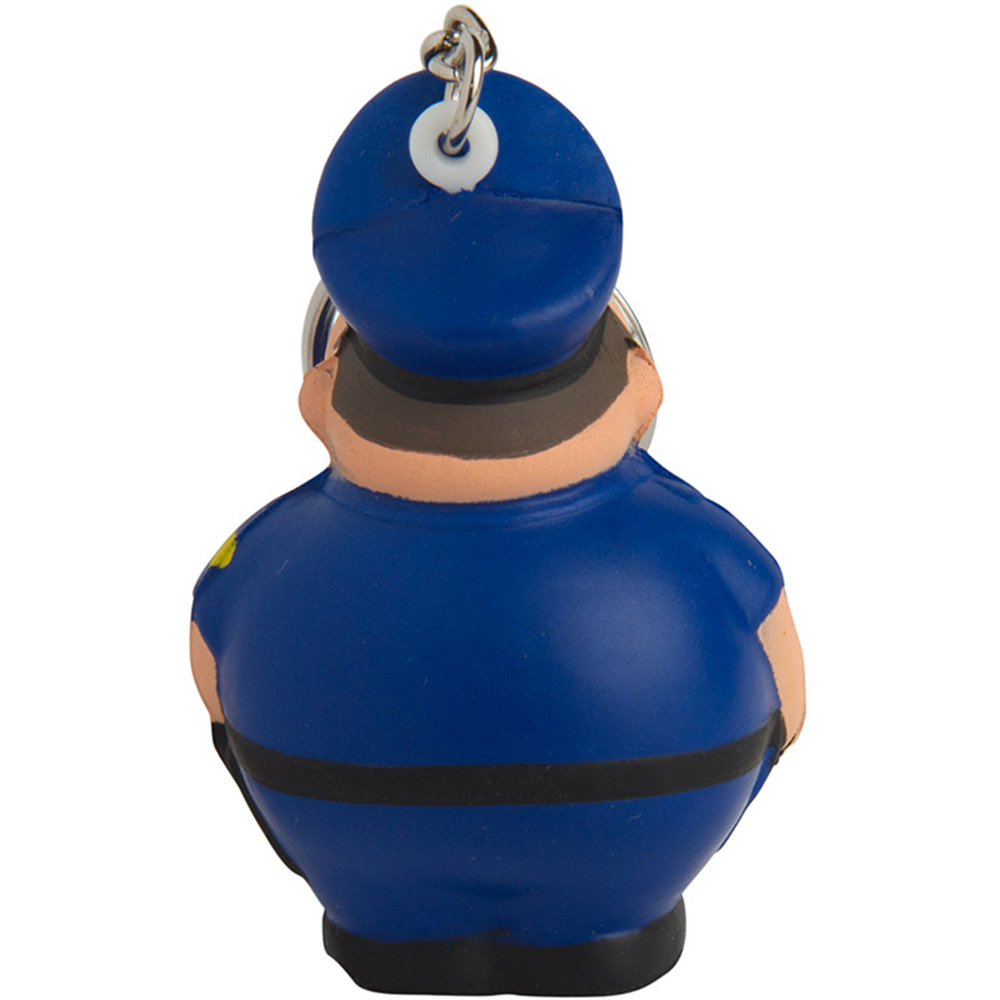 Policeman Bert Stress Reliever Keyring 1