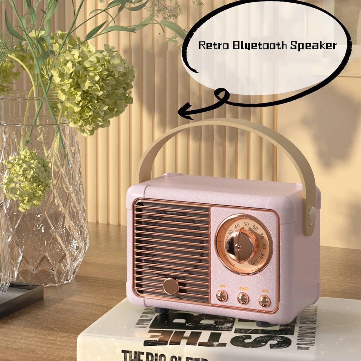 Retro Mini Portable Wireless Bluetooth Speaker 2
