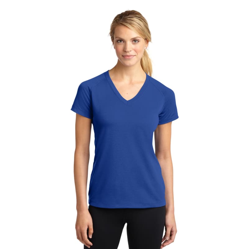 Sport-Tek Women's Ultimate Performance V-Neck. 5