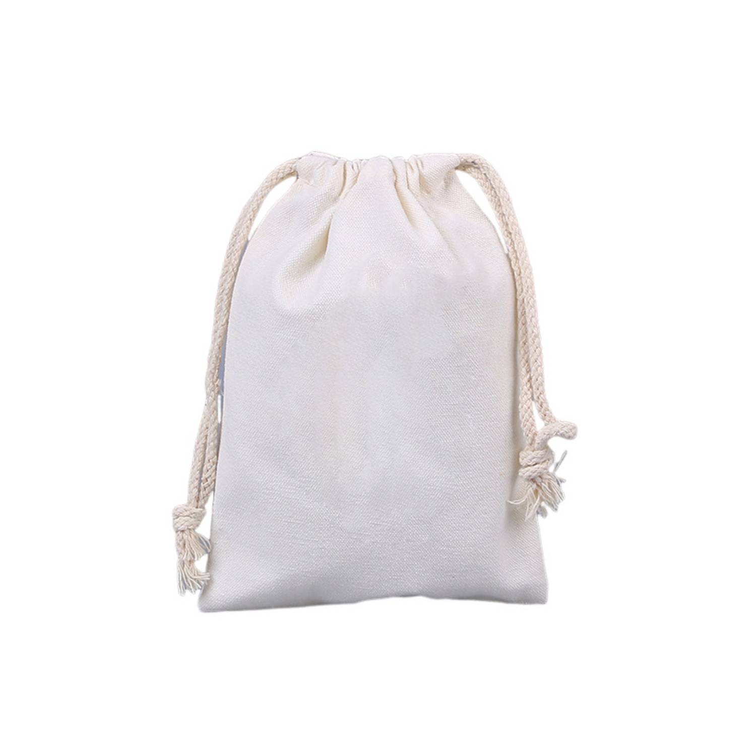 Cotton Canvas Drawstring Pouch 3