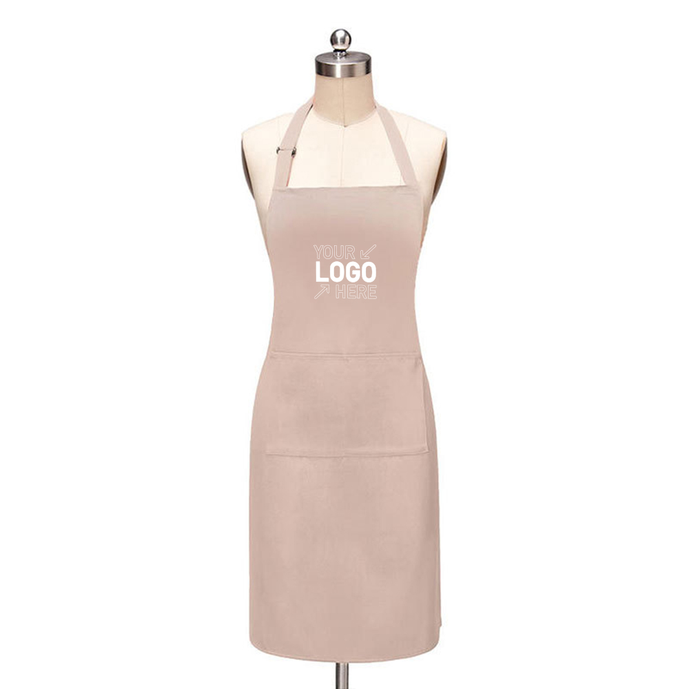 Simple Solid Color Apron 3