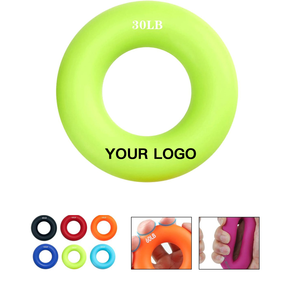 Silicone Grip Ring for Hand Training and Relief 6