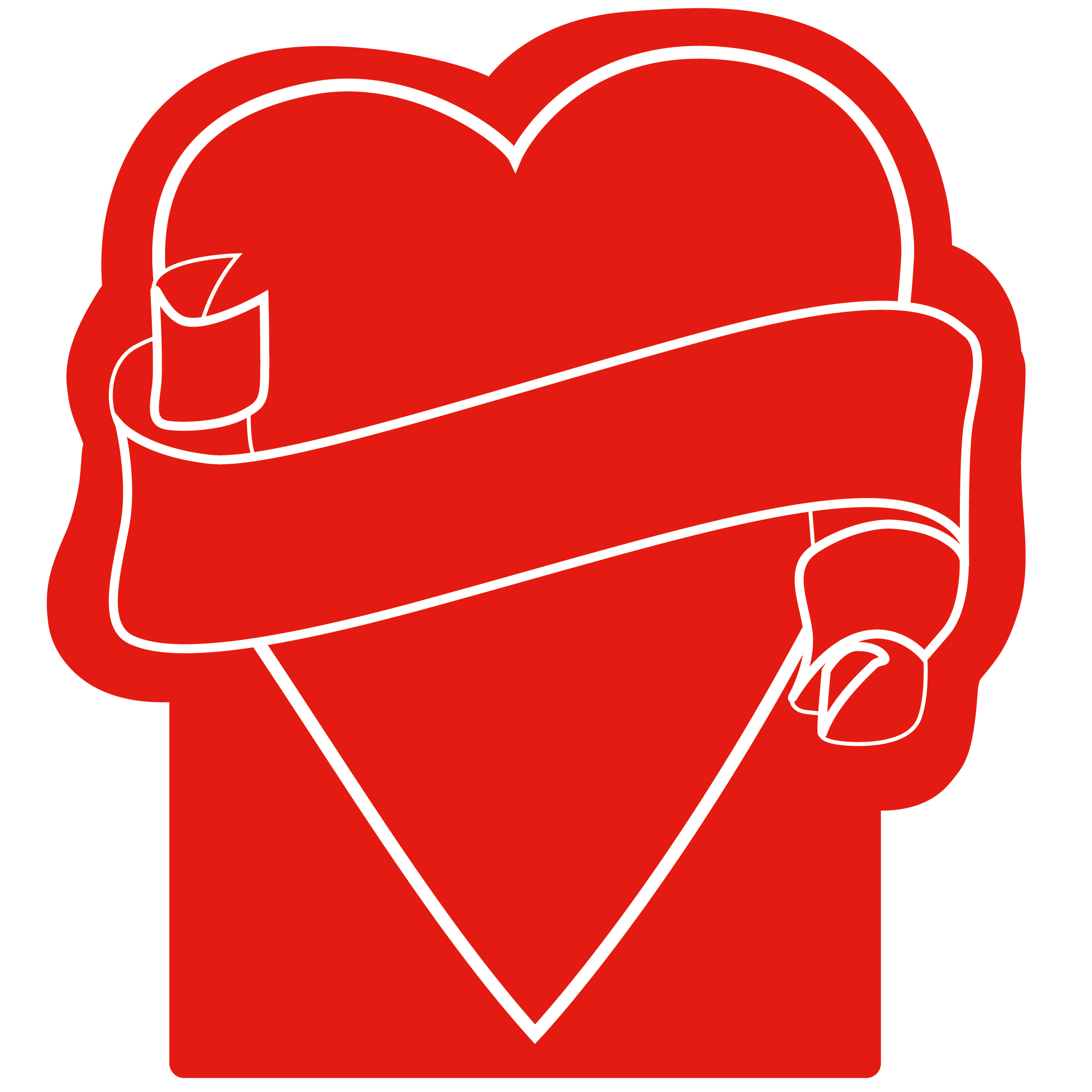 Foam Heart Mitt 19