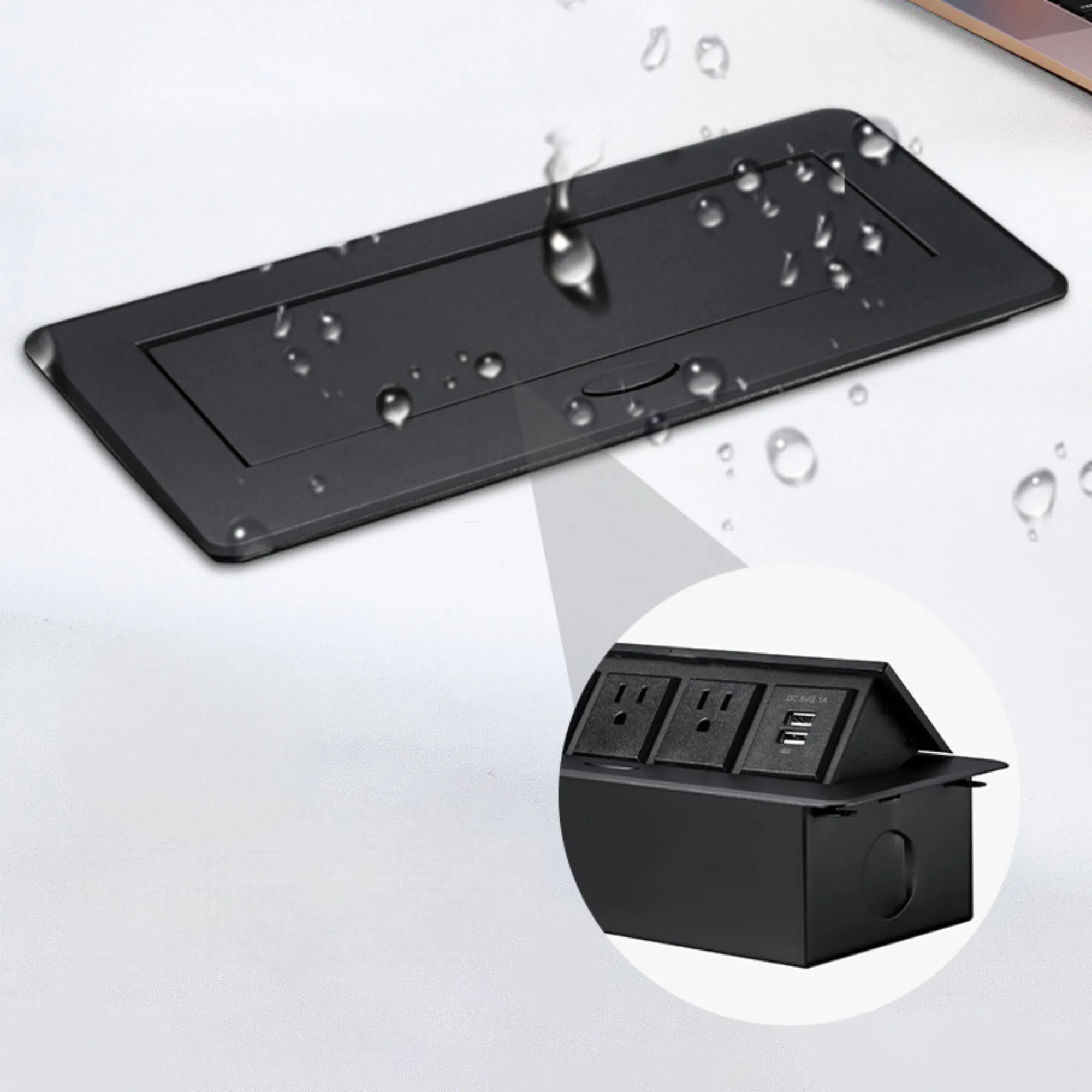 Hide Embedded Power Strip Extender With 1.5m Wire 5