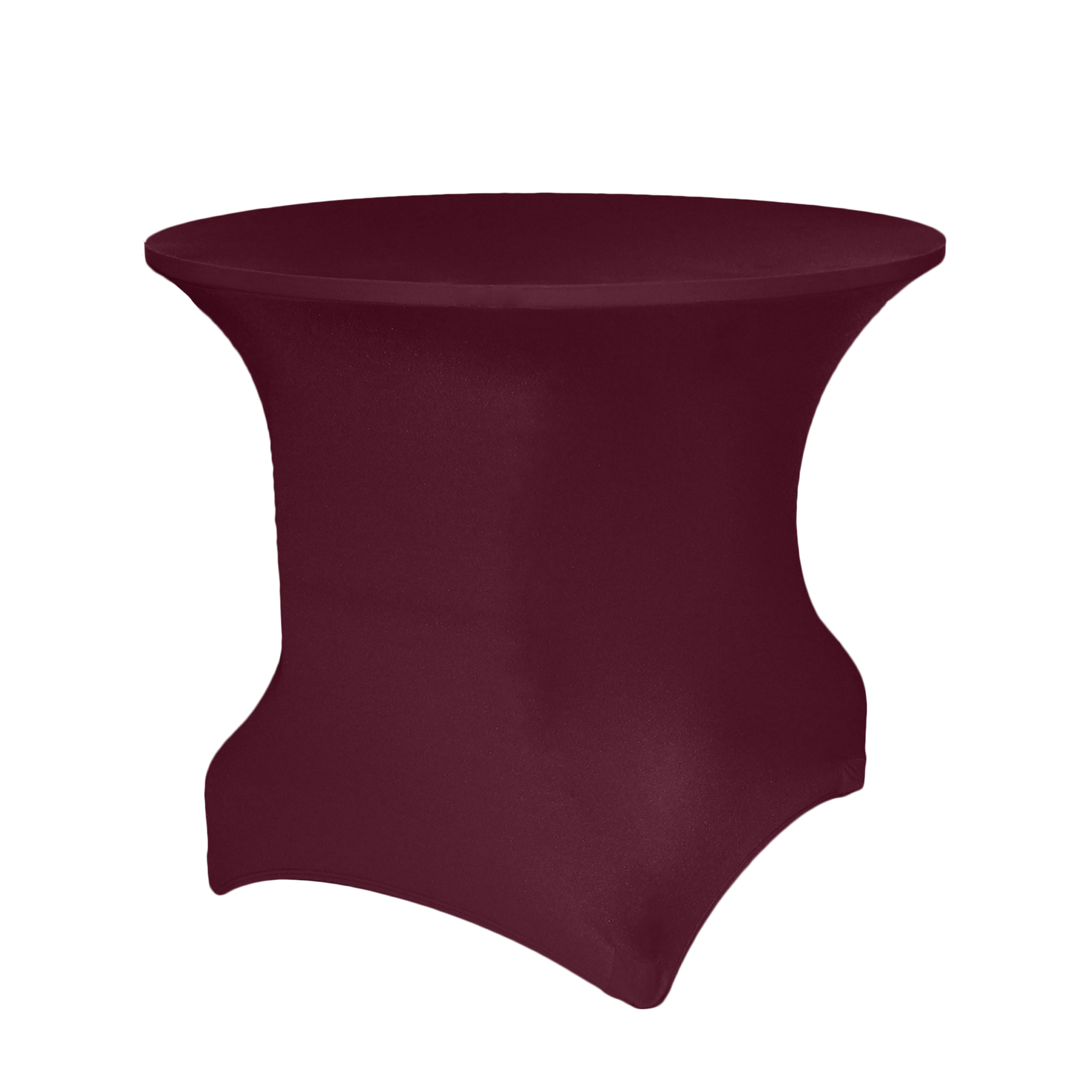 Non-Printed 60" Round Spandex Stretch Table Cover 24