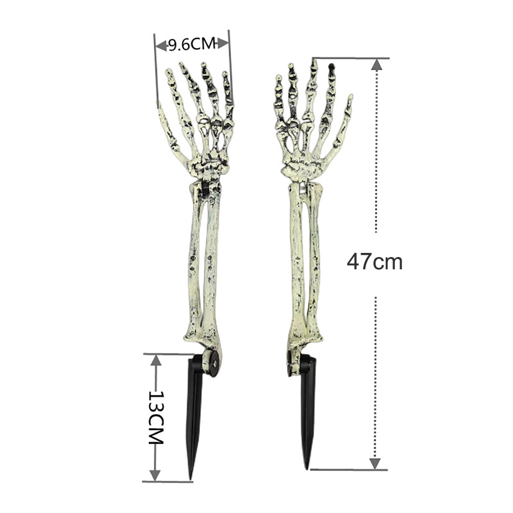LED Halloween Props Luminous Ghost Hands 2