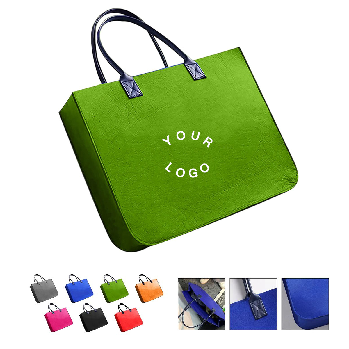 Reusable Felt Carry Bag 2