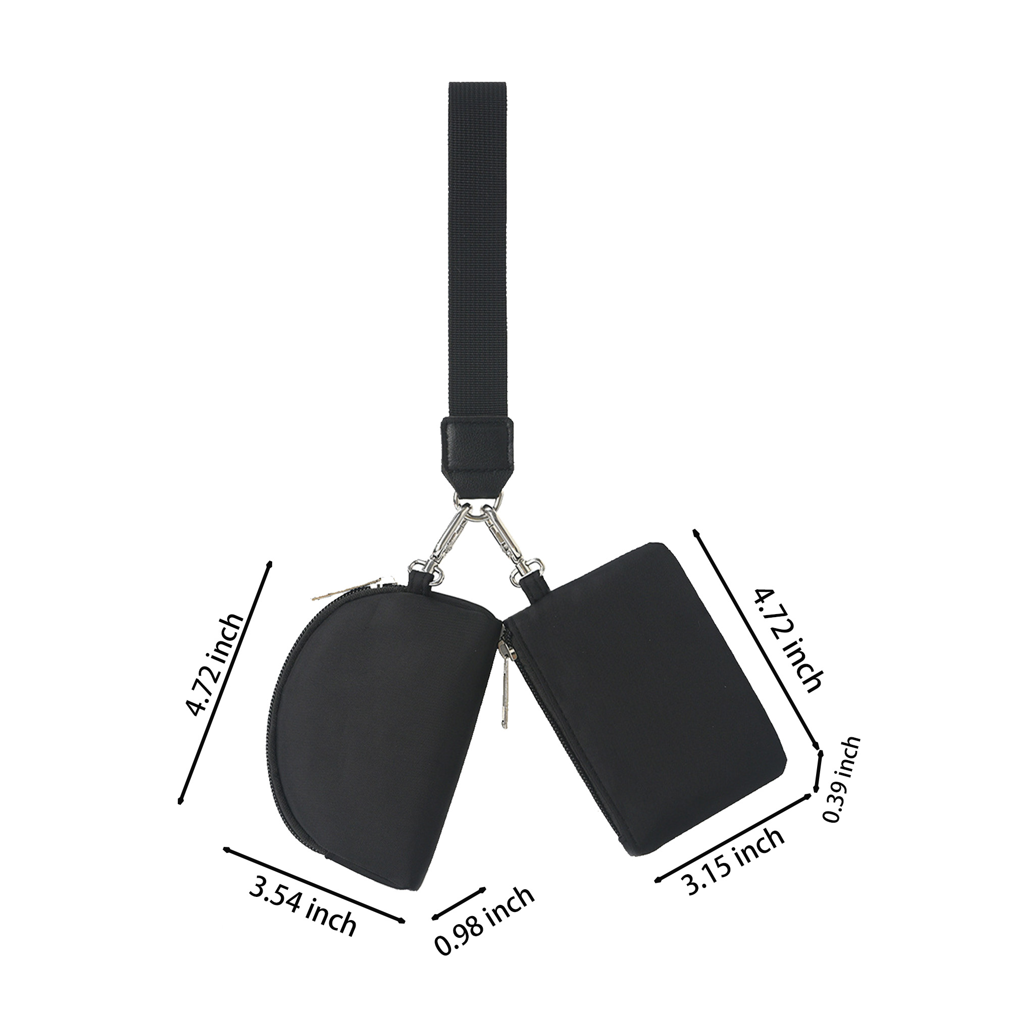 Wristlet Wallet With Keychain 1