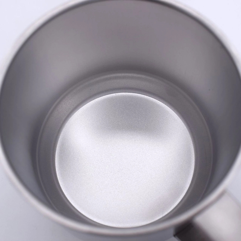 Custom 13 oz Double Walled Stainless Steel Coffee Mugs 3