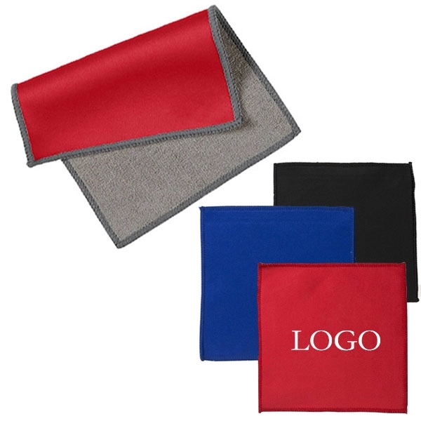 Double Sided Microfiber Cleaning Cloth -5.5 " x 5.5 " 5