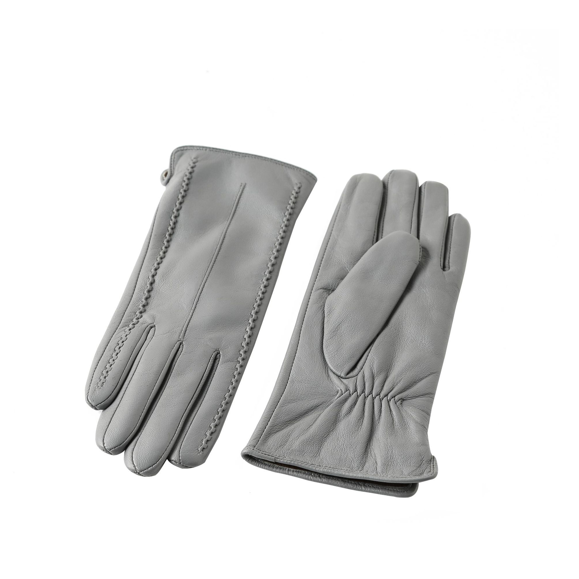 Soft Winter PU Leather Glove For Women 9.9" x 4" x 0.2" 3