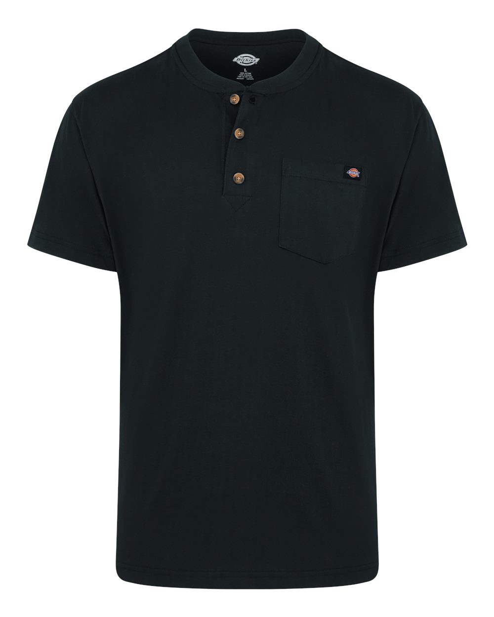 Heavyweight Traditional Short Sleeve Henley Tall Sizes