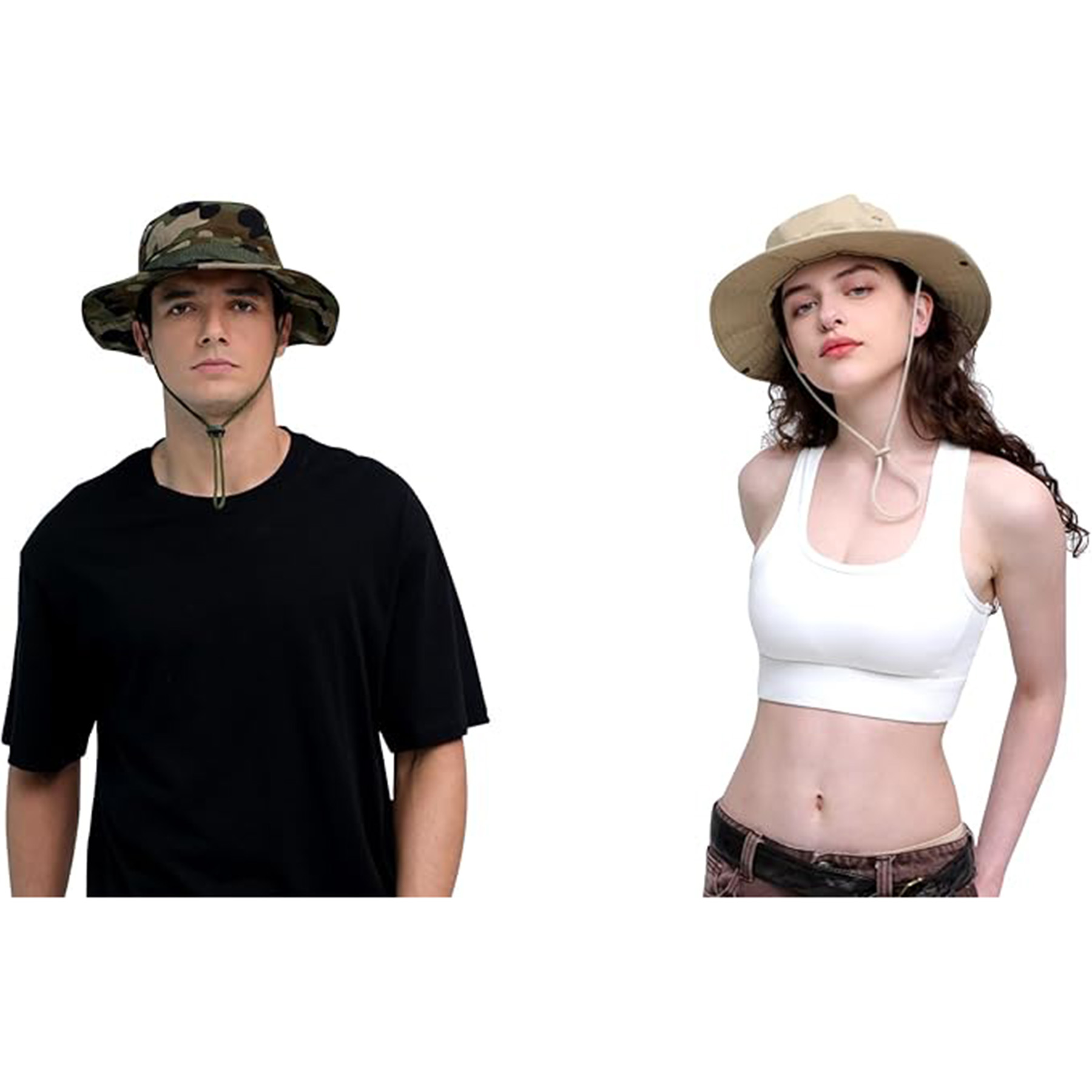 Men's and Women's Sun Hats and Fisherman Hats 11
