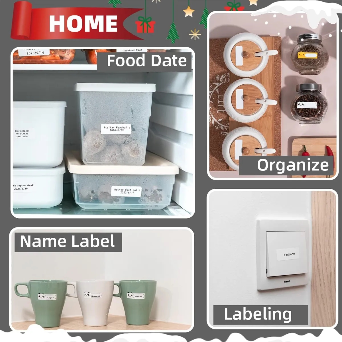 Portable Label Maker for Home, Office, Organisation, Retail 1