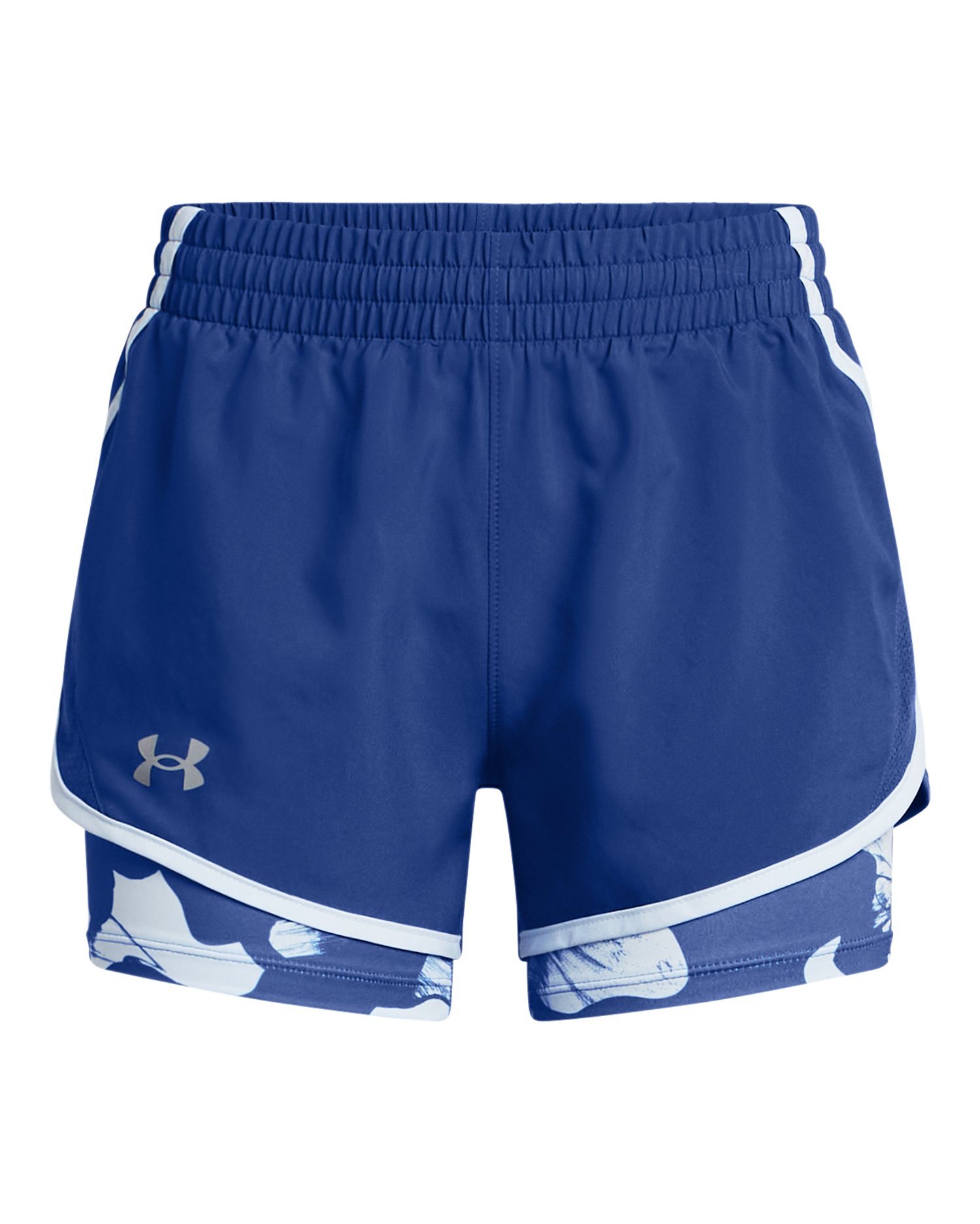 UA Fly-By Girls' 2-in-1 Shorts 8