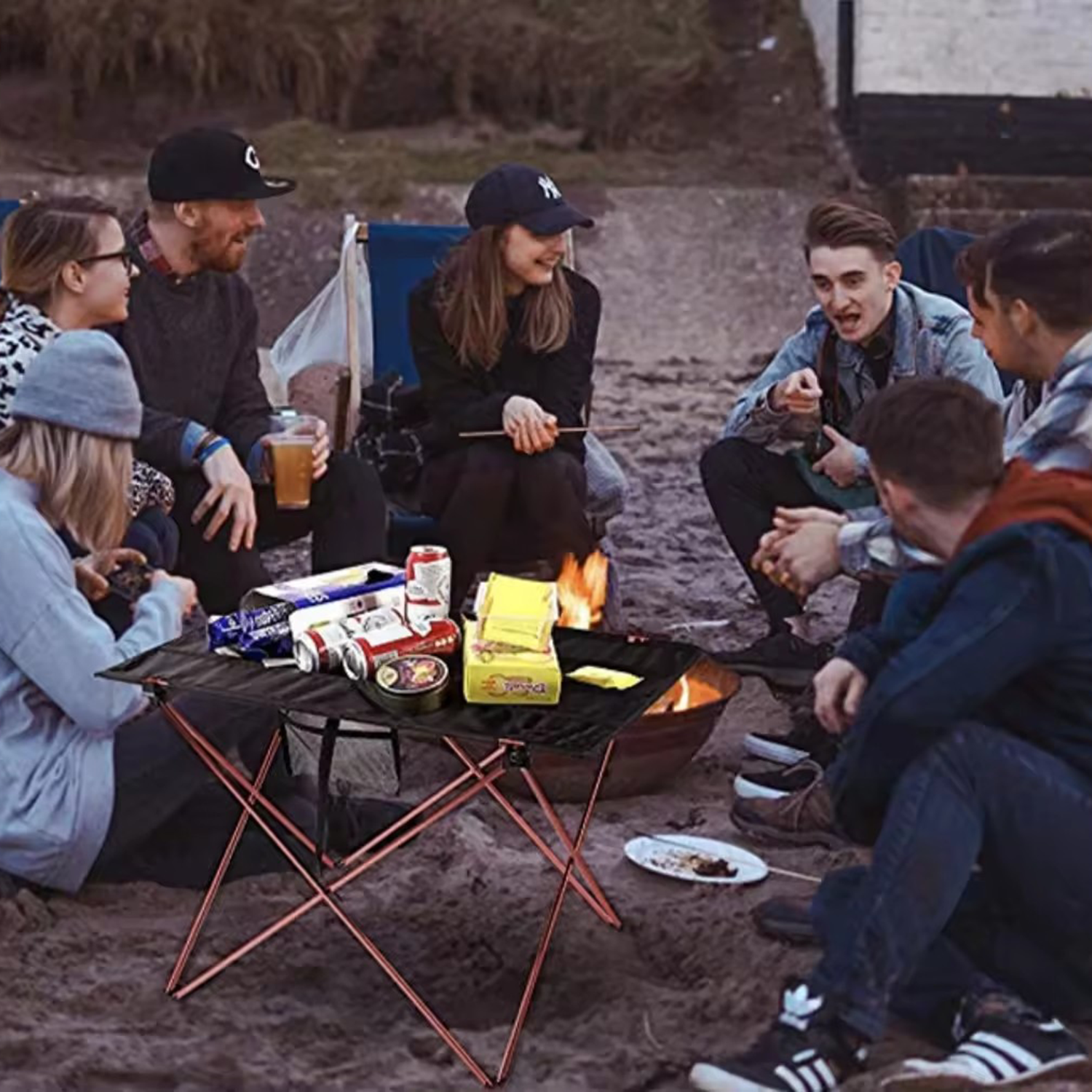 Outdoor Ultra Light Aluminum Alloy Portable Folding Table 3