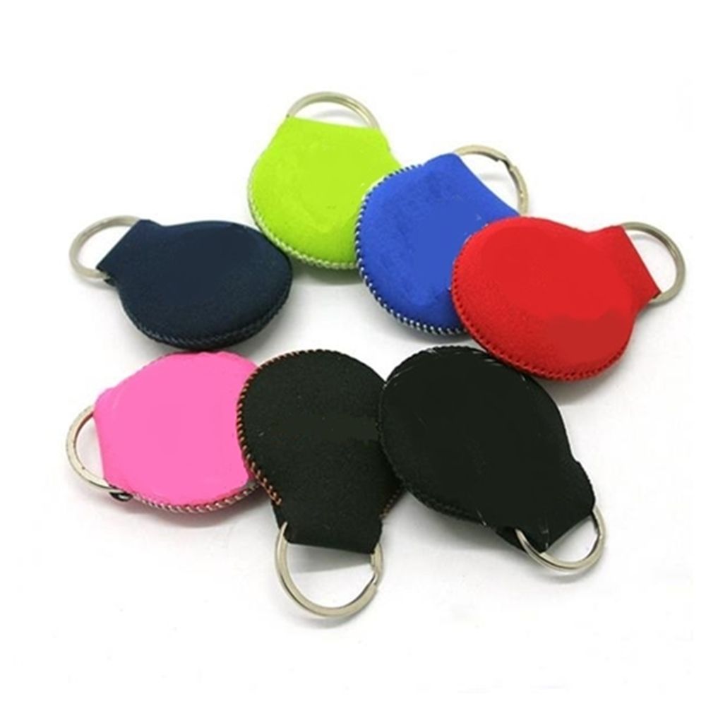 Round Neoprene Floating Key Tag 4
