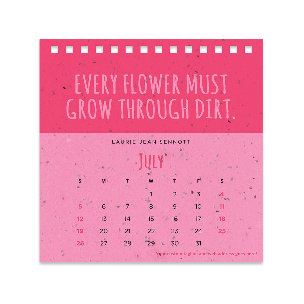 Quotes That Grow Seed Eco Calendars 5