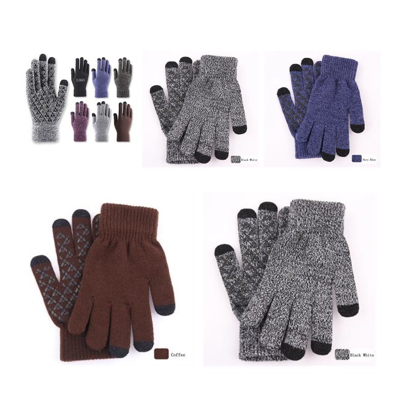 Anti-Slip Touch Screen Winter Gloves