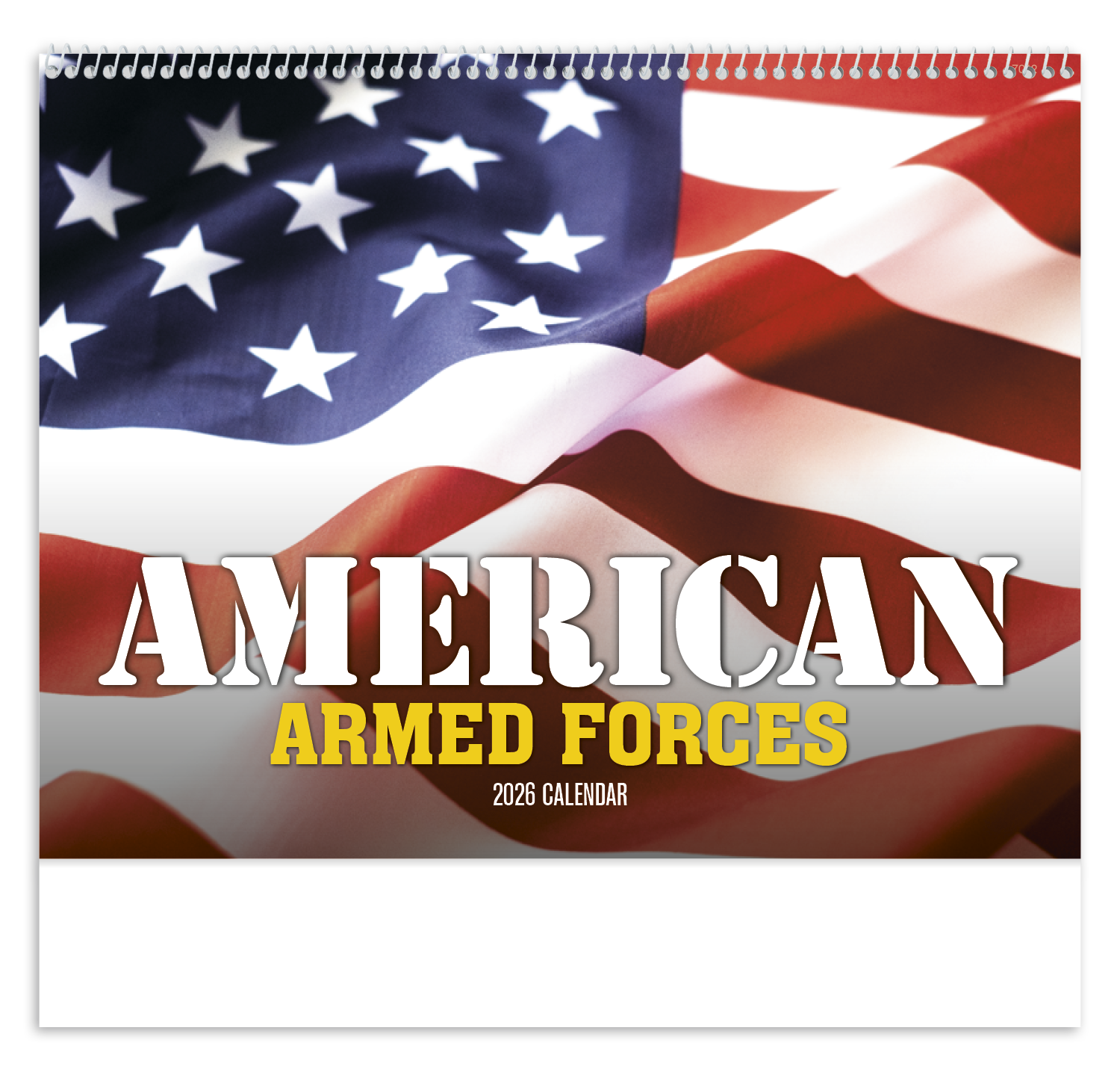 Good Value™ American Armed Forces - Spiral Calendar 30