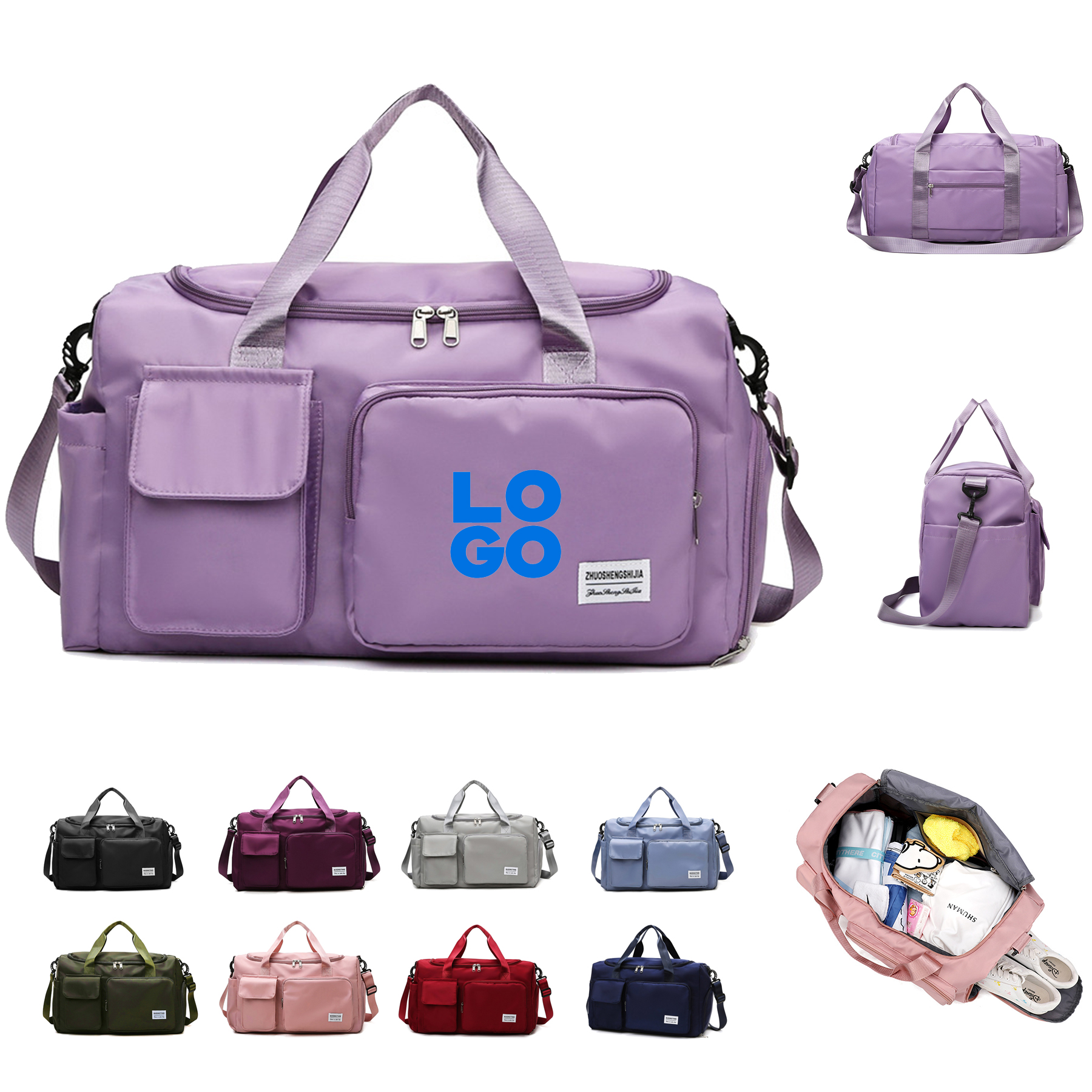 Wet Dry Travel Duffel Bag 2
