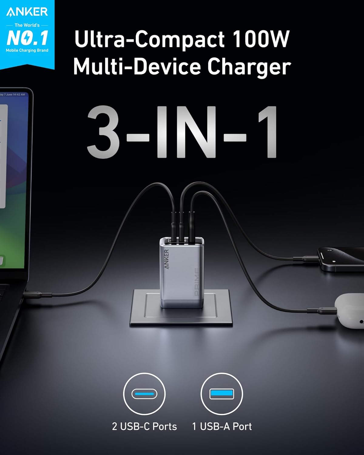 Anker 100W Prime Charger 1