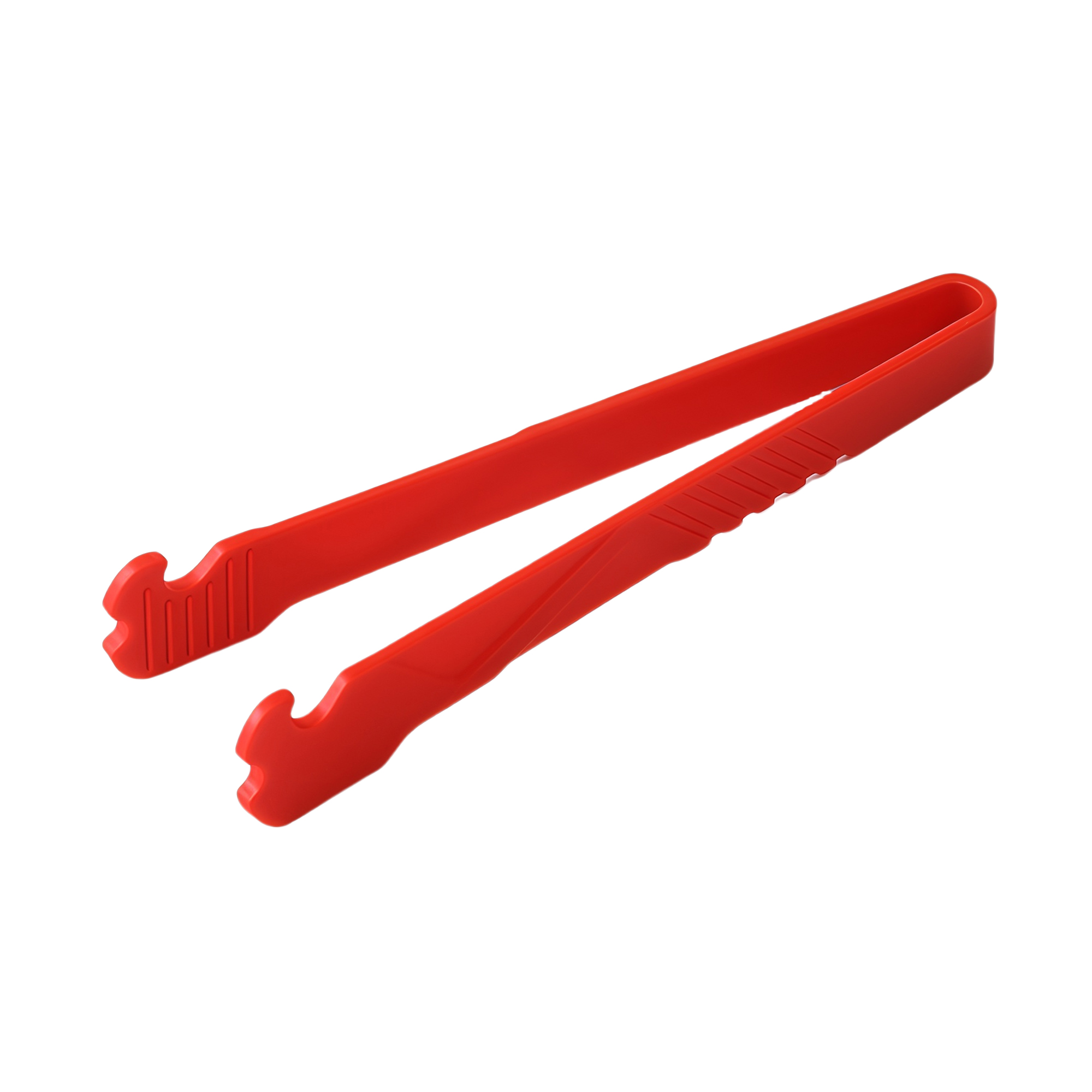 Multi-Purpose Food Tongs for Grilling BBQ Steak Baking Bread Oven Safe Non-Slip Nylon with Long Heat 4
