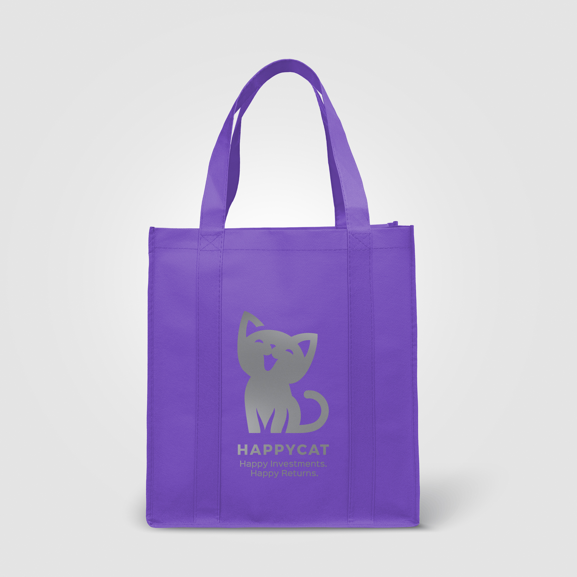 North Park - Non-Woven Shopping Tote Bag - Metallic imprint 12