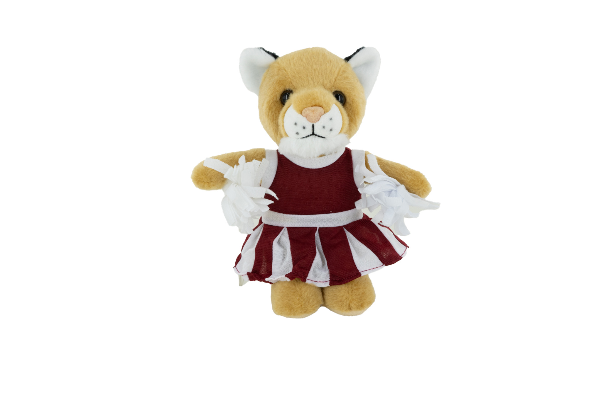 Plush Cougar with Cheerleader Outfit