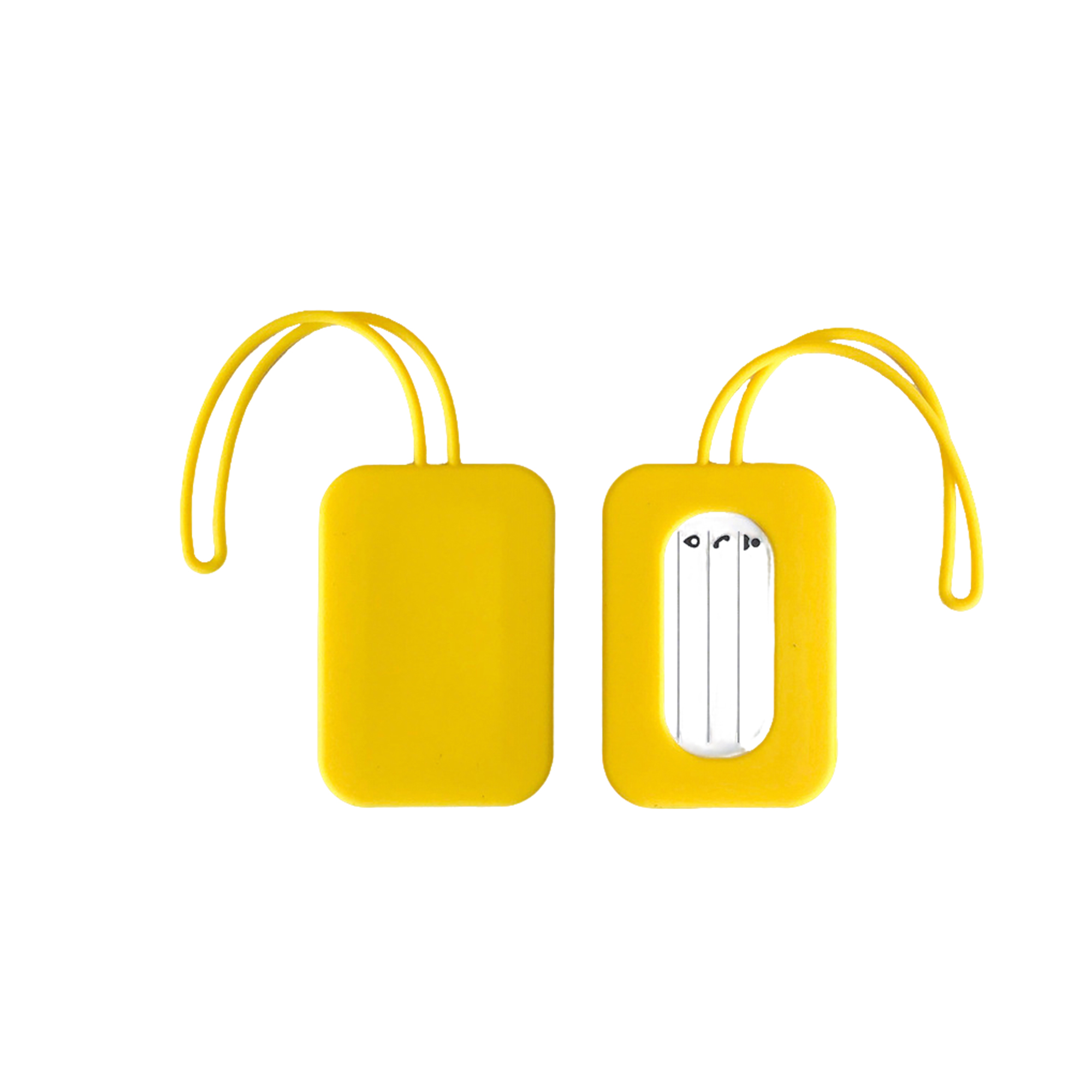 Silicone Luggage Tag With ID Slot 10