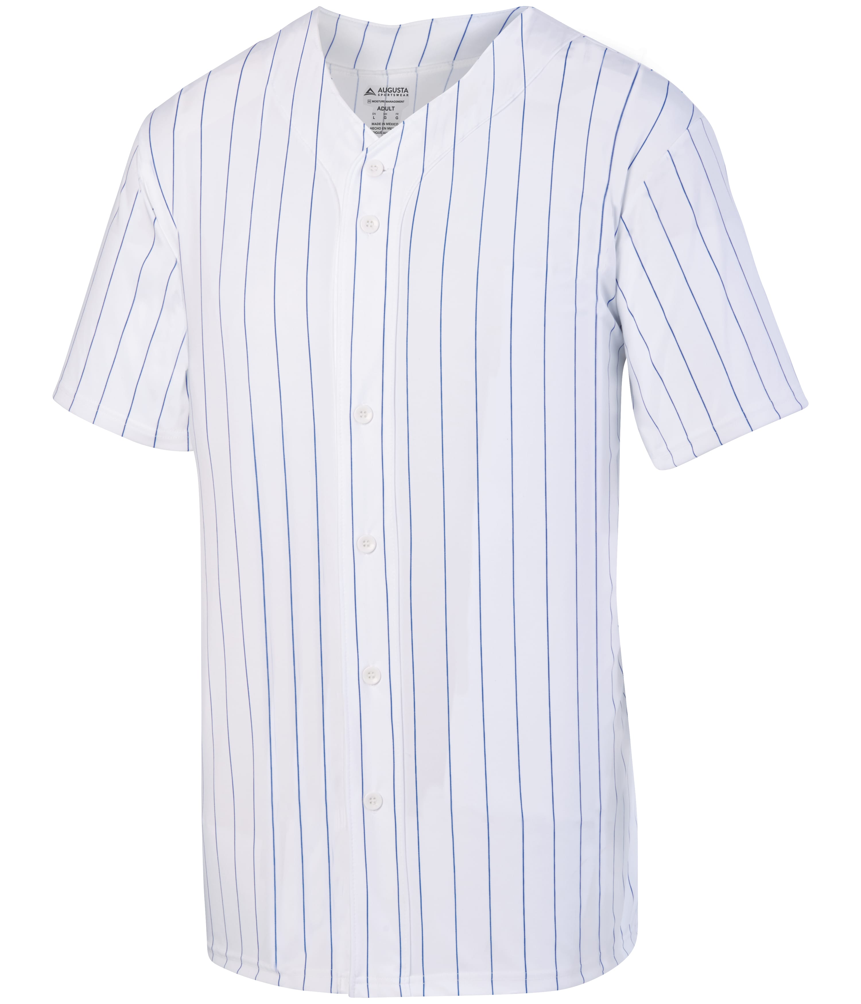 Youth Pinstripe Full-Button Jersey 5
