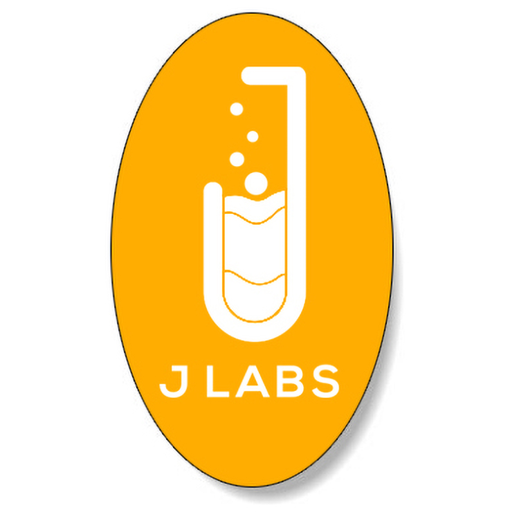 Fluorescent Orange Flexo-Printed Stock Oval Roll Labels (2.375"x4")