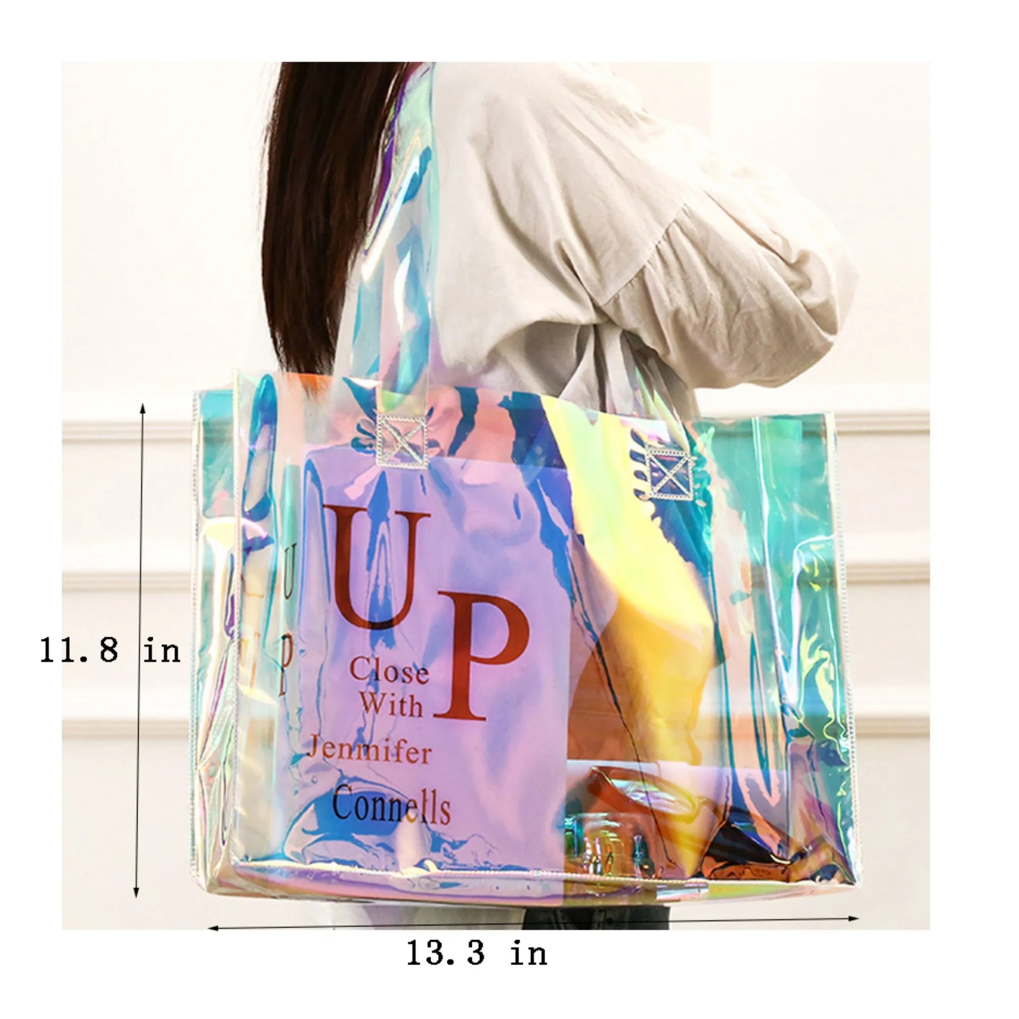 Iridescent Handbag Tote Bag 2