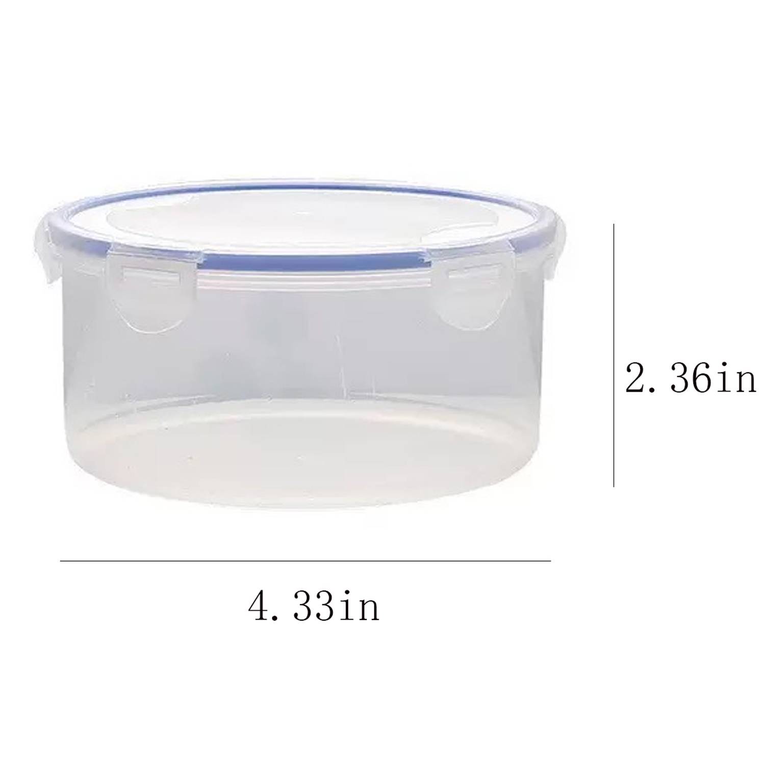 Leakproof Seal BPA Free Plastic Food Storage Box 5