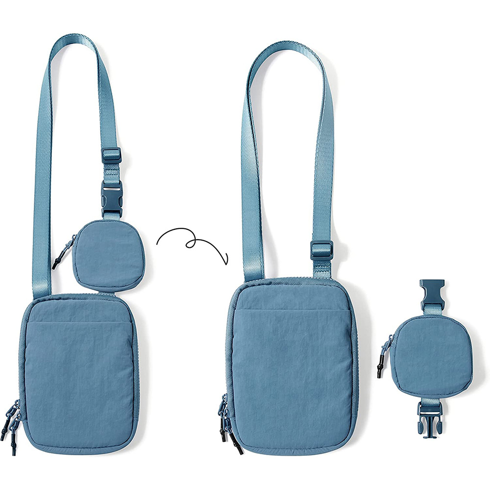 Nylon Crossbody Bag With A Mini Wallet 5