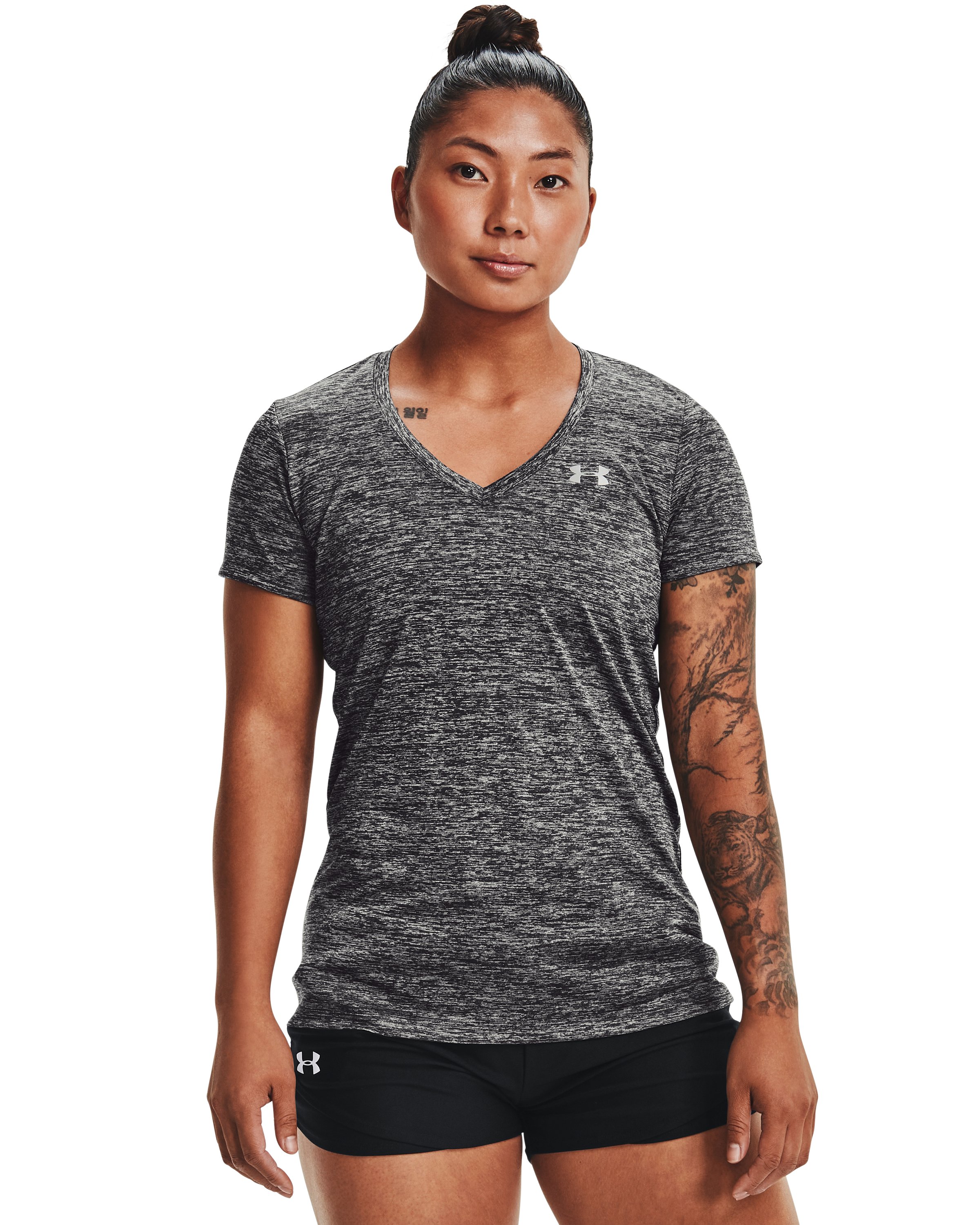 UA Tech Twist Women's V-Neck Short Sleeve 51