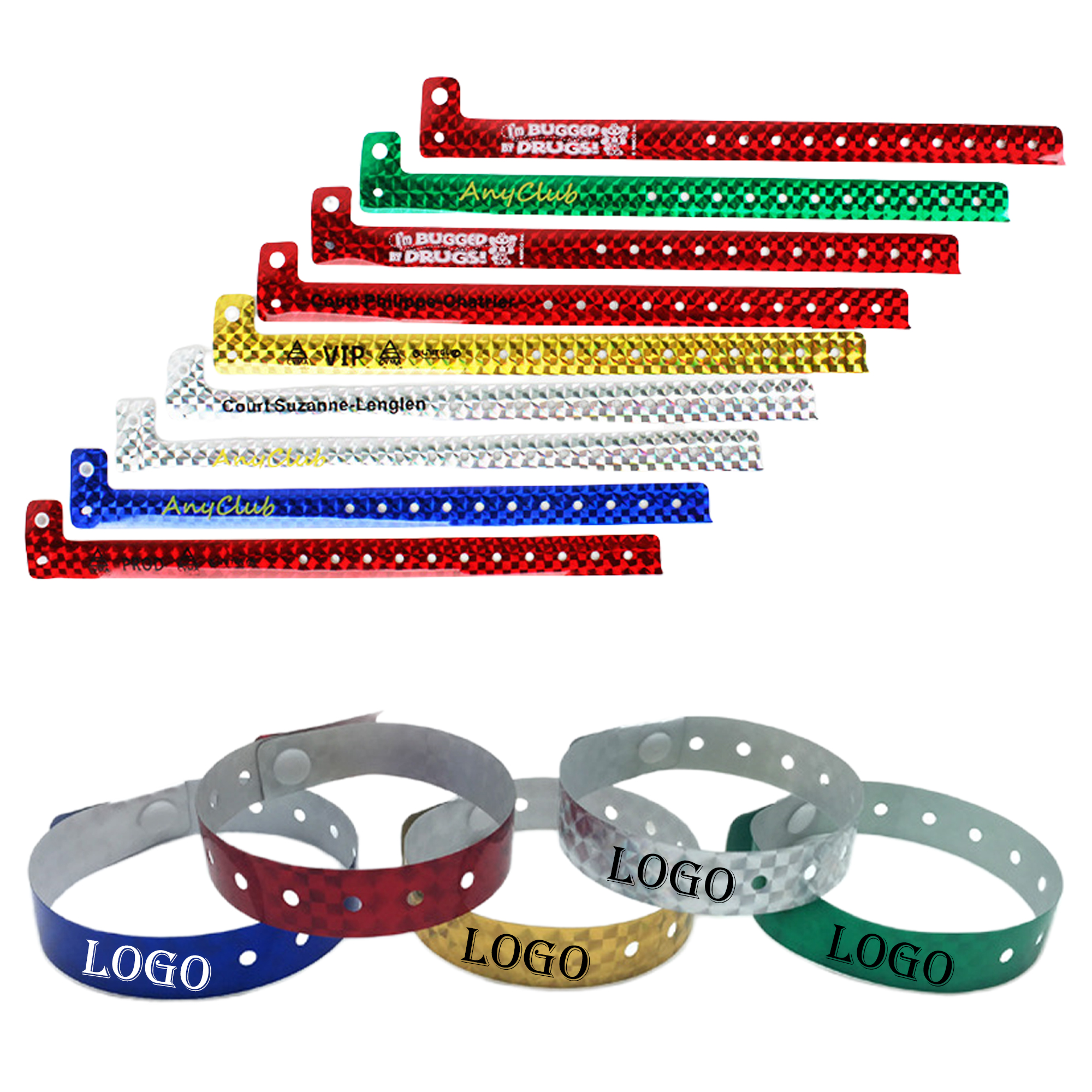 aser Wristbands for Party & Event Access MOQ50 1