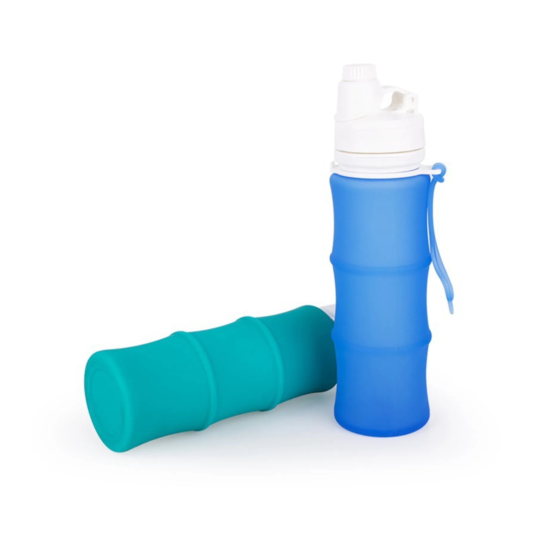 17 Oz. Silicone Collapsible Water Bottle 2