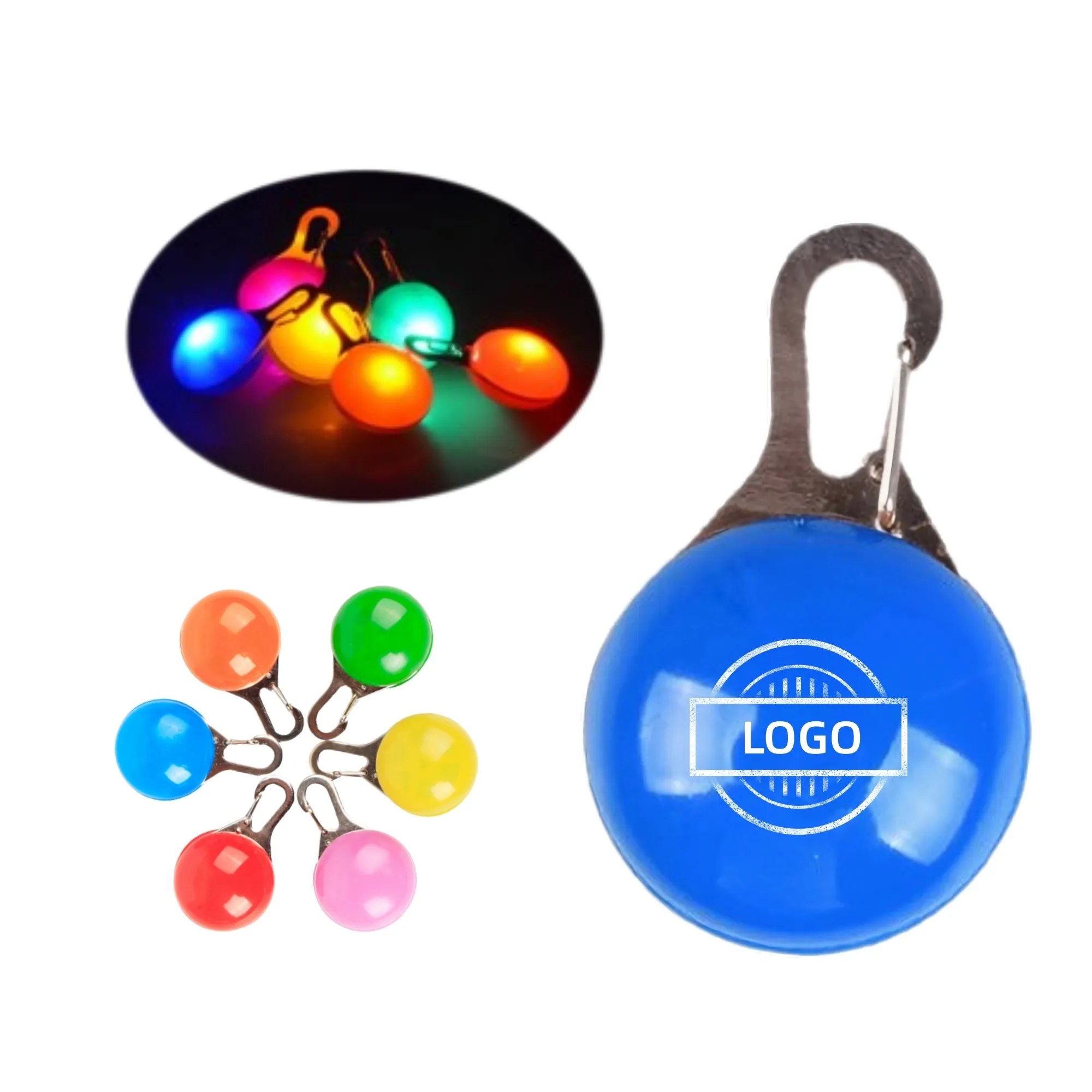 LED Pet Safty Collar Pendent Night Anti-lost 2