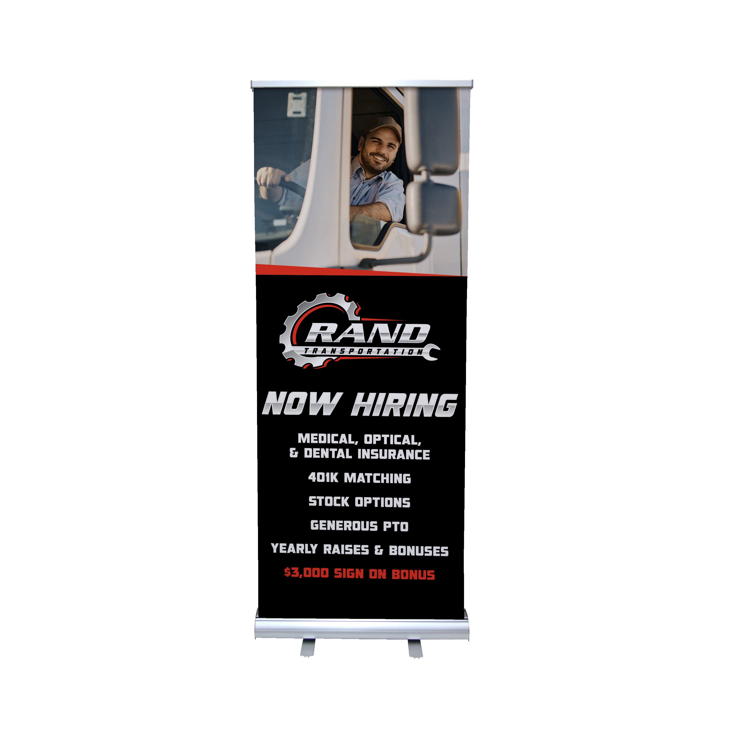 31.5" Dual Retractor Kit (No-Curl Hybrid Media) 3