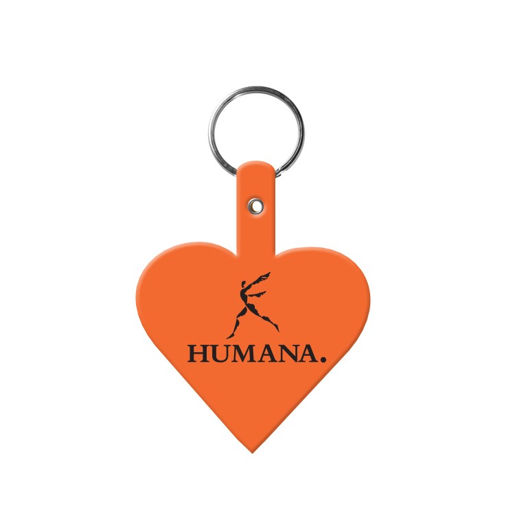 Heart Flexible Key Tag
