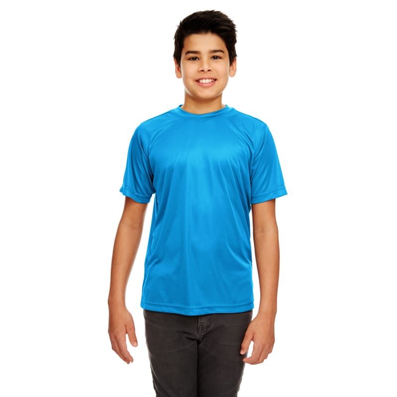 UltraClub Youth Cool & Dry Sport Performance Interlock T-Shirt 10