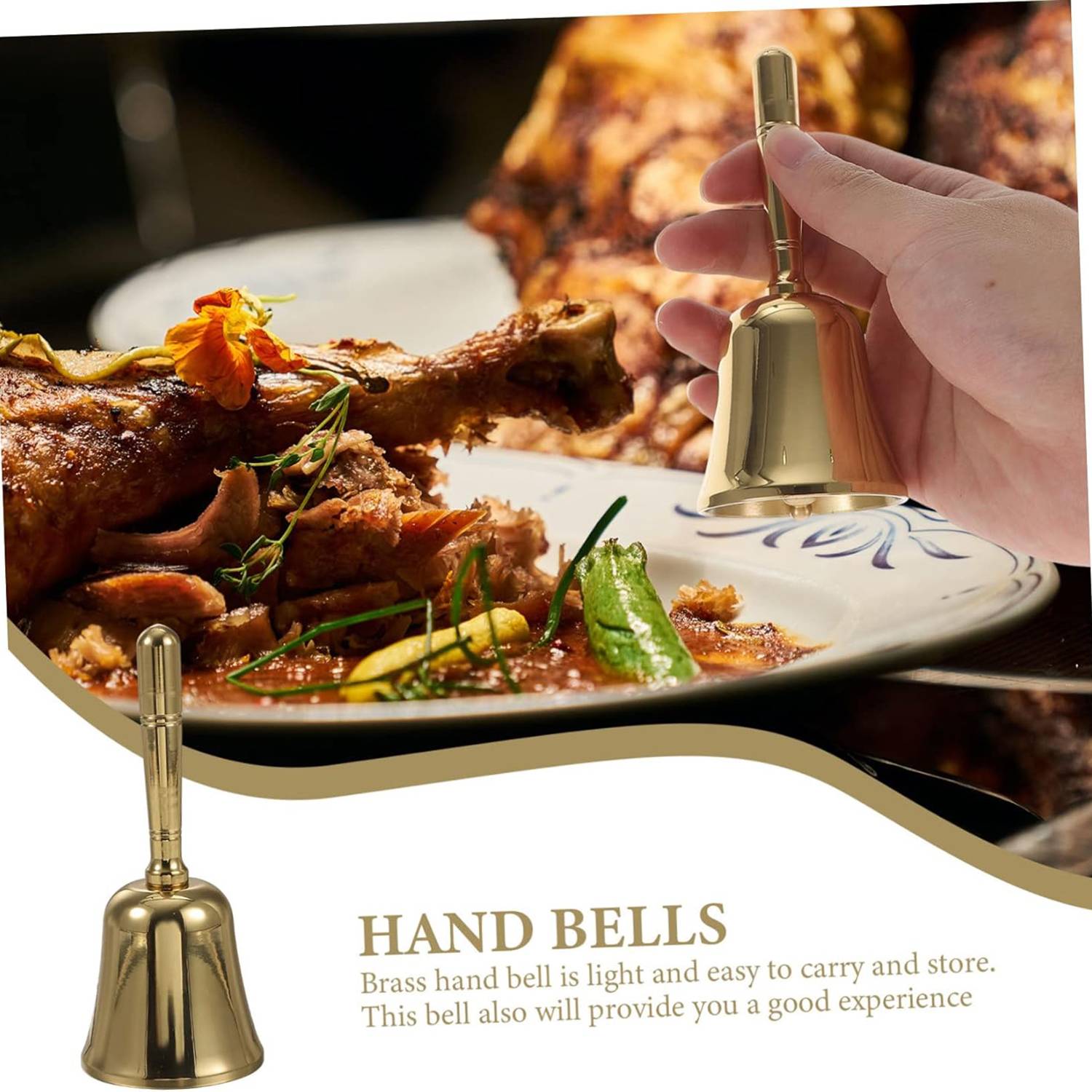 Vintage Hand-Crank Service Bell 5