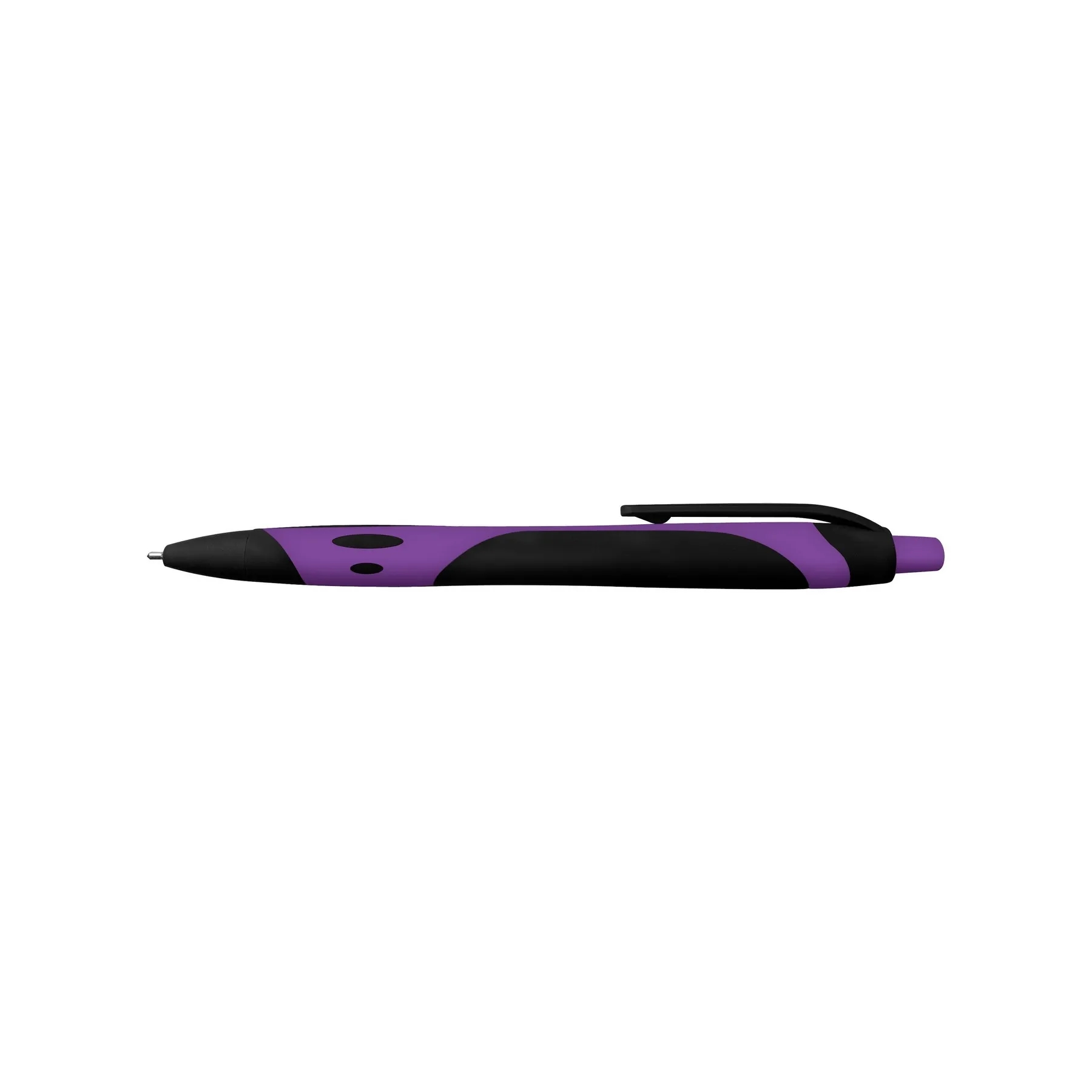 Sport Soft Touch Rubberized Hybrid Gel Pen - Black Ink 4